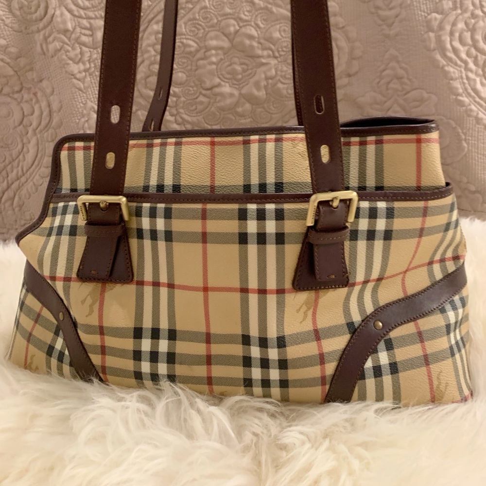 Authentic Burberry dog carrier - retail $1100